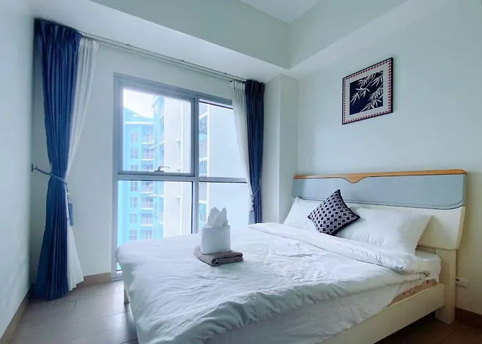 Luxurious Modern Cozy Bayview Poolview Cityview 1 2 3 Bedrooms Near Airports Okada Solaire Moa Apartment *